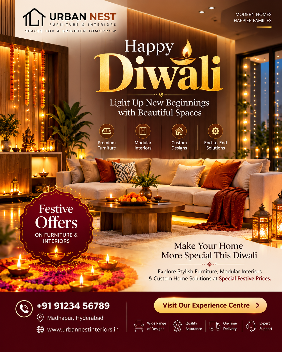Furniture & Interiors Diwali Campaign